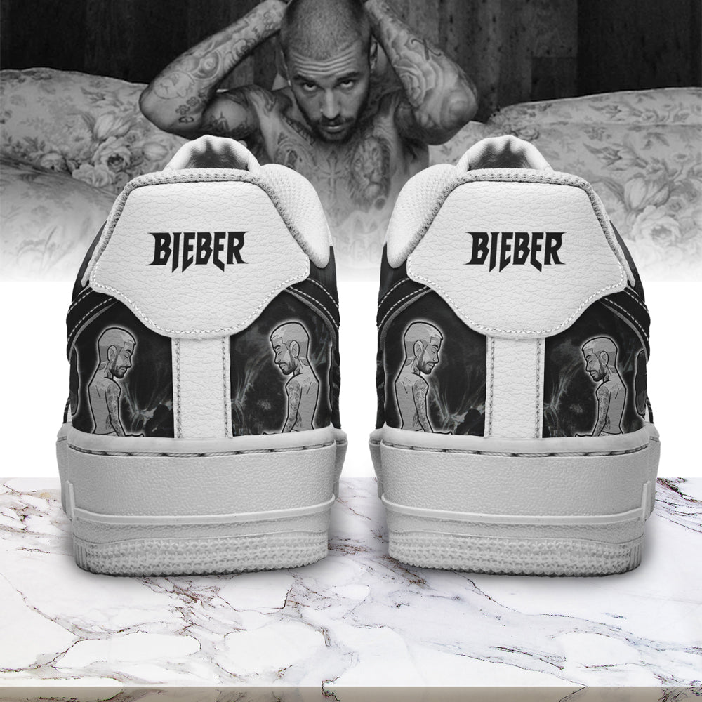 Ideafootwear Justin Bieber Air Low-Top Sneakers Shoes For Men And Women 3