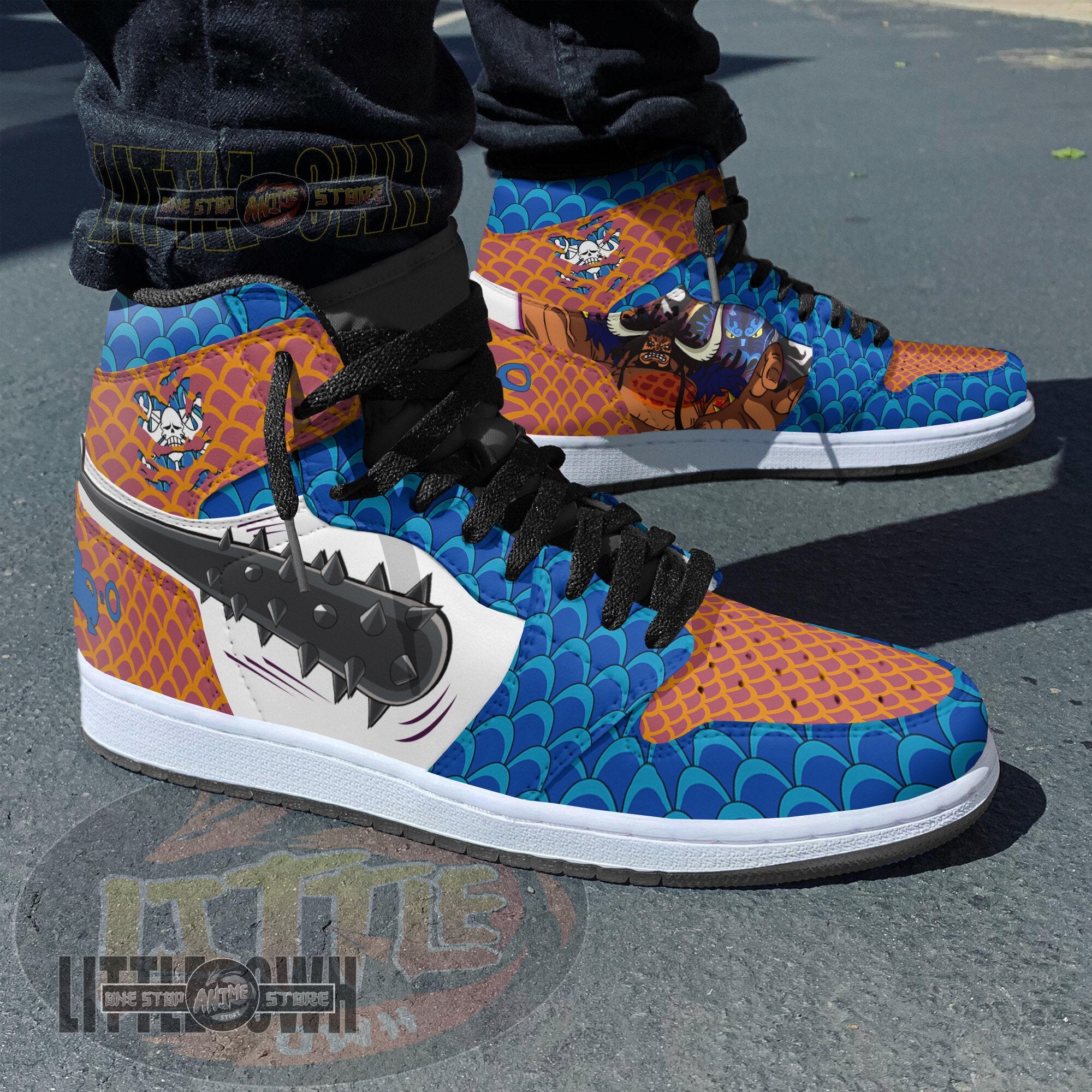 Ideafootwear Kaido AJ1 High Sneakers Shoes For Men And Women