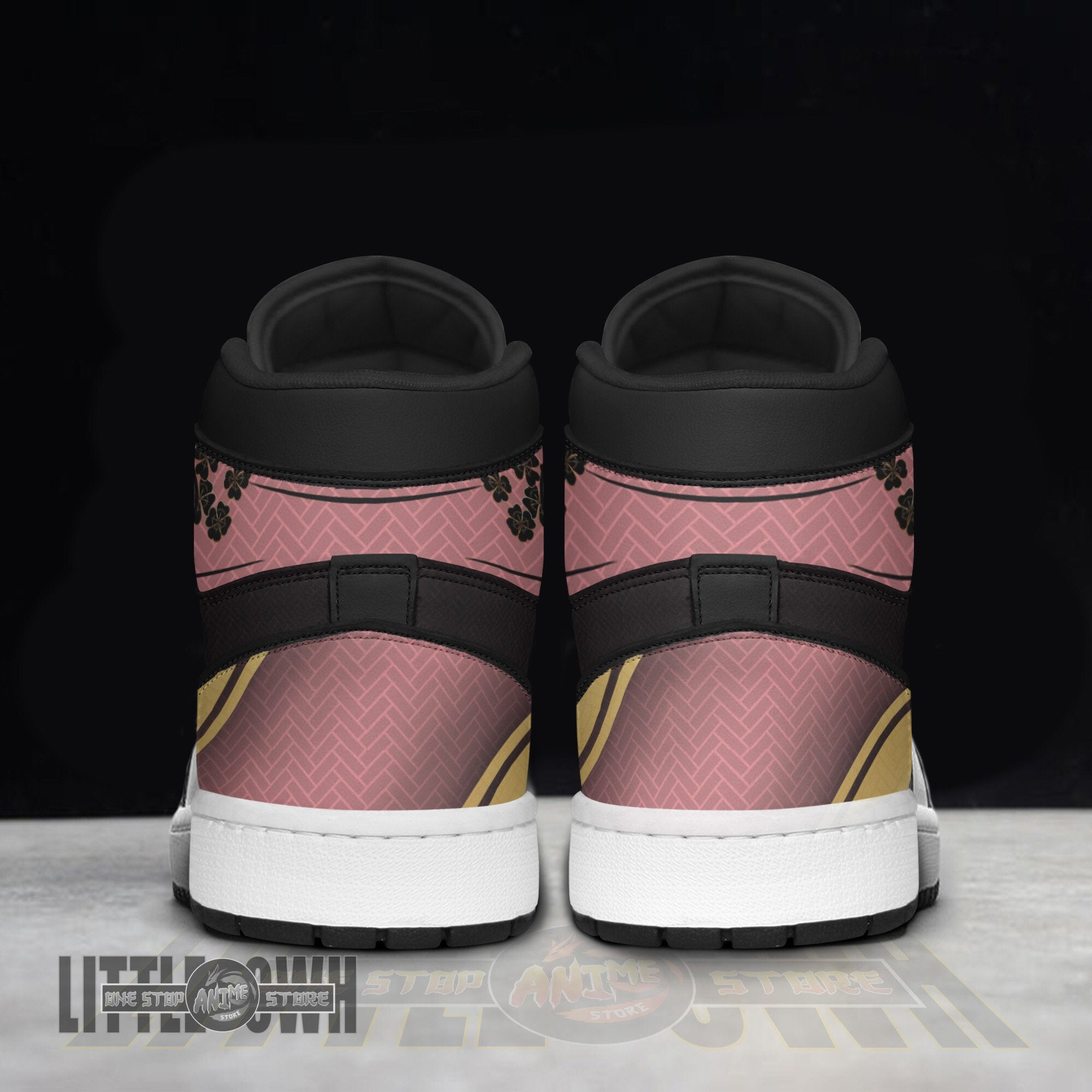Ideafootwear Kanroji Mitsuri AJ1 High Sneakers Shoes For Men And Women