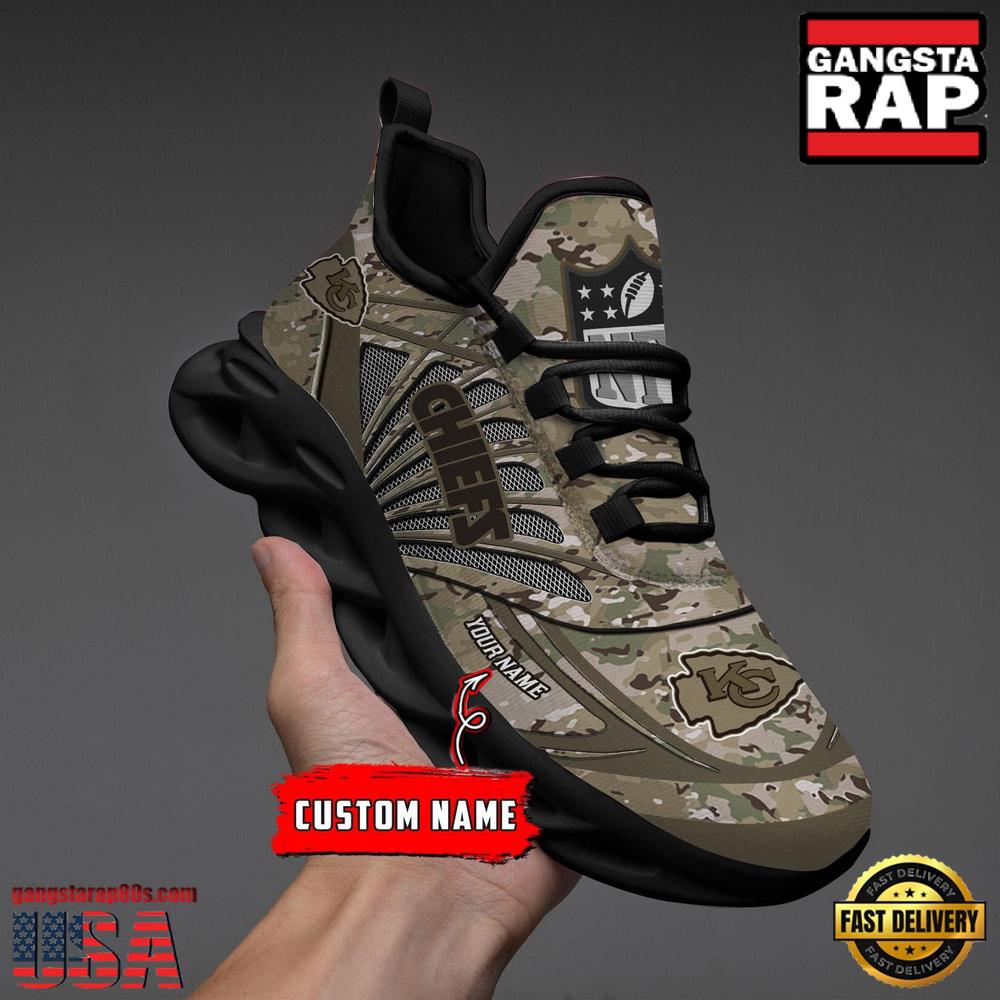 Ideafootwear Kansas City Chiefs Max Soul Shoes Sneakers For Men And Women