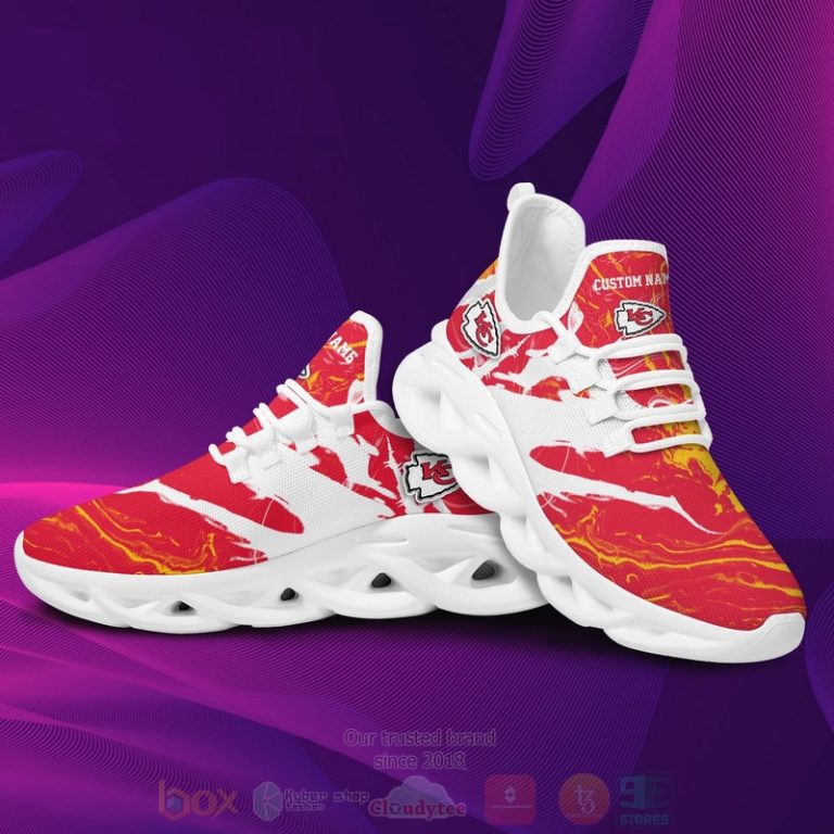 Ideafootwear Kansas City Chiefs Max Soul Shoes Sneakers For Men And Women