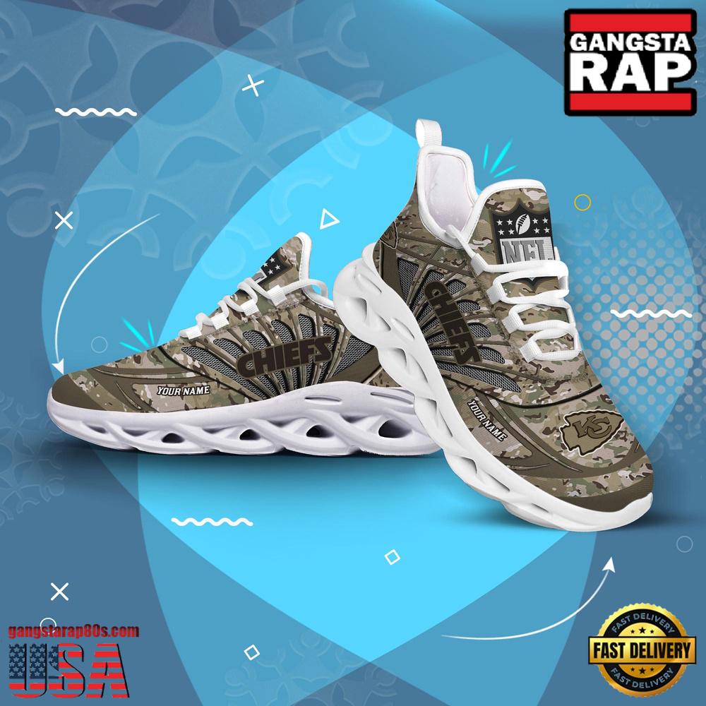 Ideafootwear Kansas City Chiefs Max Soul Shoes Sneakers For Men And Women