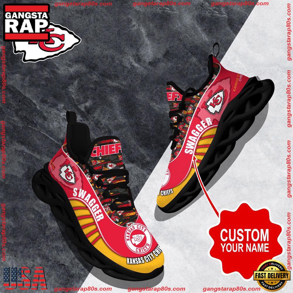 Ideafootwear Kansas City Chiefs Max Soul Shoes Sneakers For Men And Women