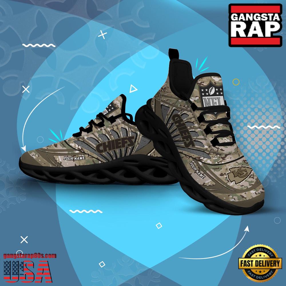 Ideafootwear Kansas City Chiefs Max Soul Shoes Sneakers For Men And Women