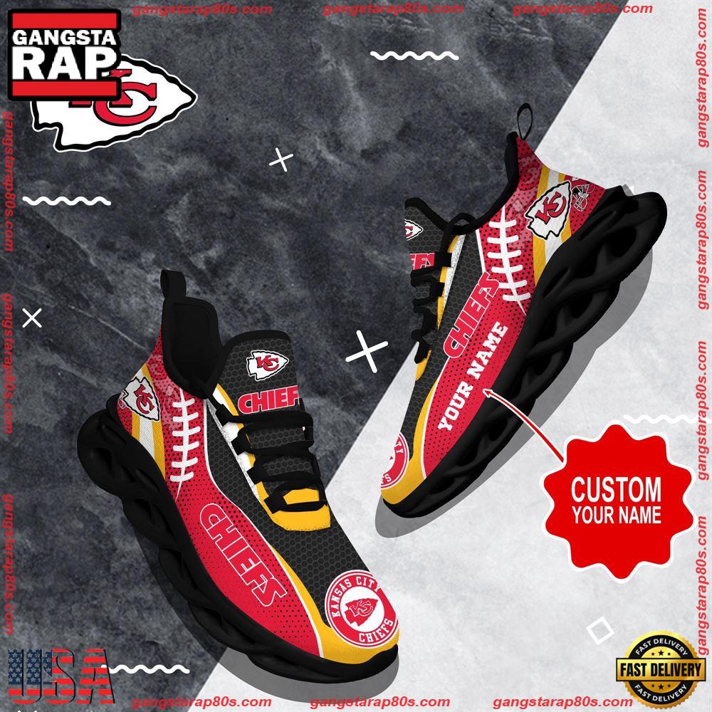 Ideafootwear Kansas City Chiefs Max Soul Shoes Sneakers For Men And Women
