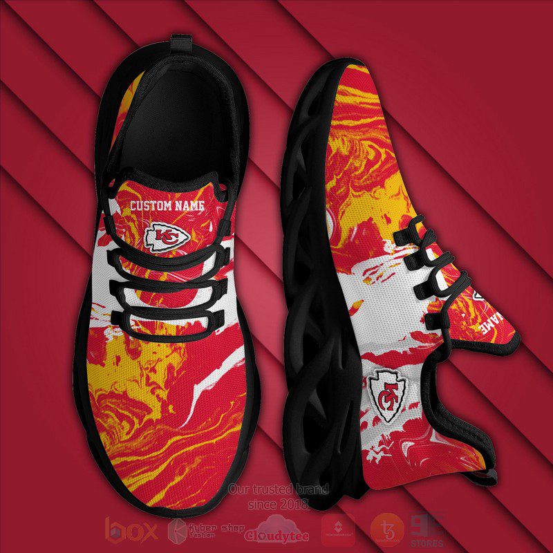 Ideafootwear Kansas City Chiefs Max Soul Shoes Sneakers For Men And Women