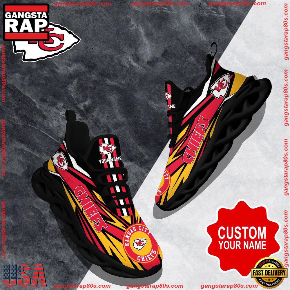 Ideafootwear Kansas City Chiefs Max Soul Shoes Sneakers For Men And Women