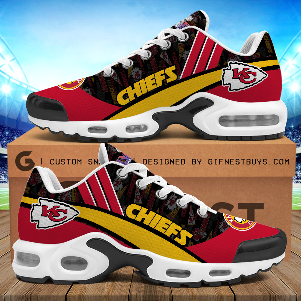 Ideafootwear Kansas City Chiefs TN Shoes Sneakers For Men And Women