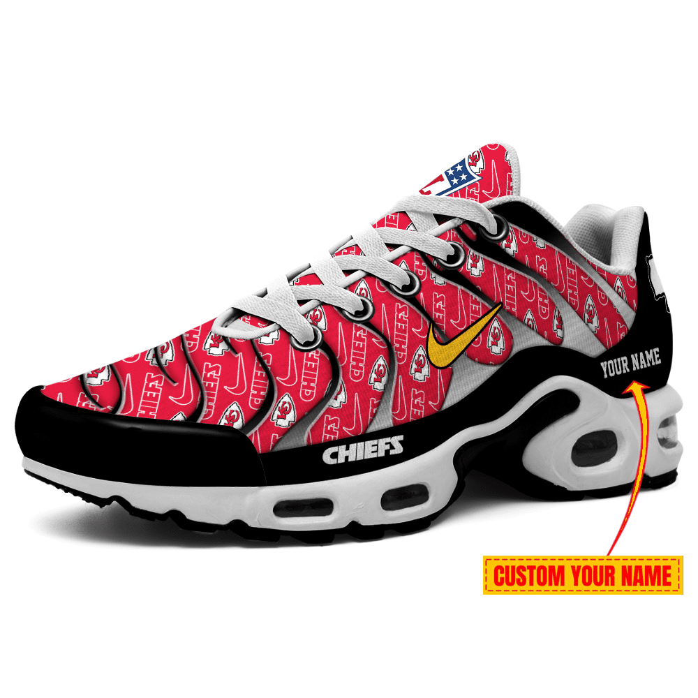 Ideafootwear Kansas City Chiefs TN Shoes Sneakers For Men And Women
