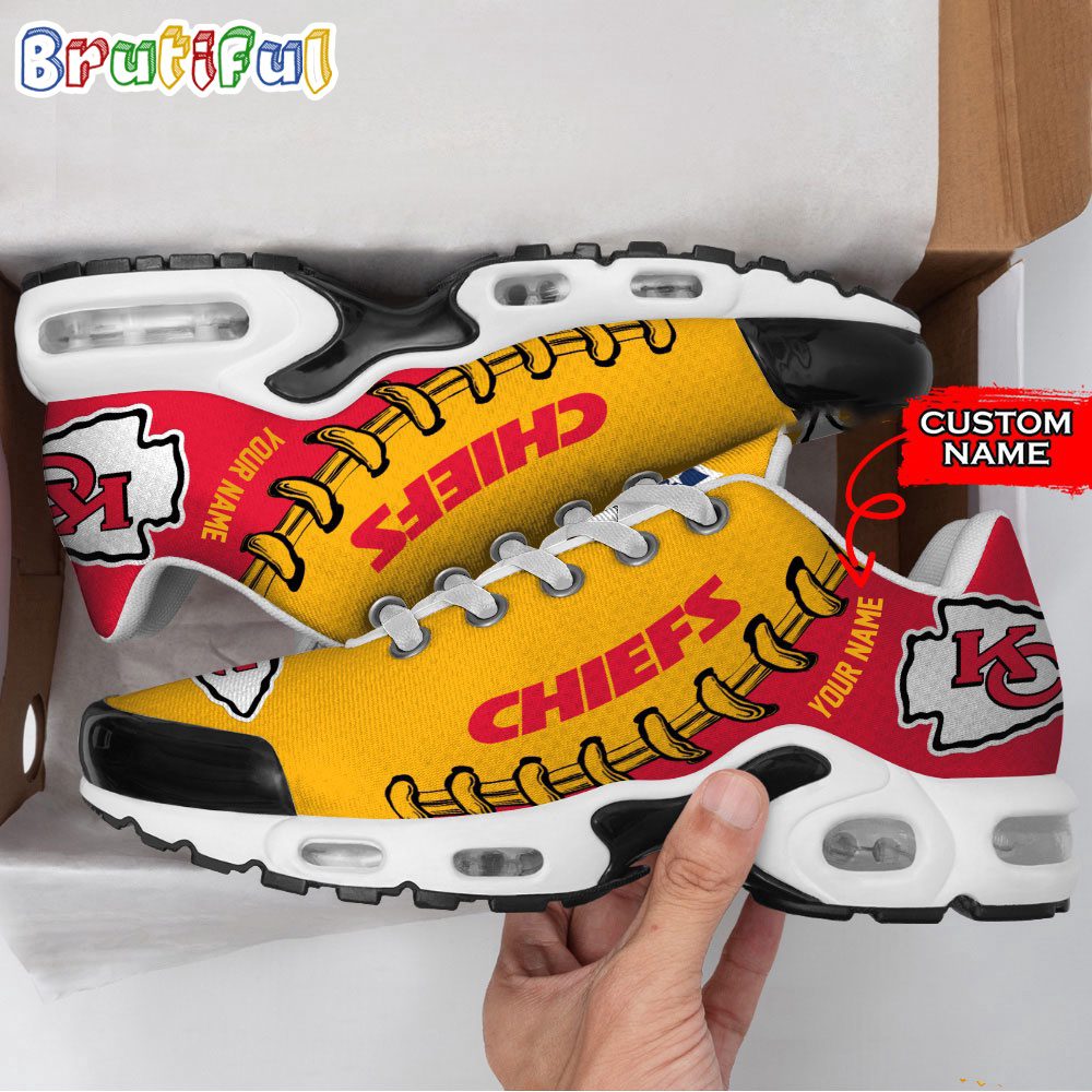 Ideafootwear Kansas City Chiefs TN Shoes Sneakers For Men And Women