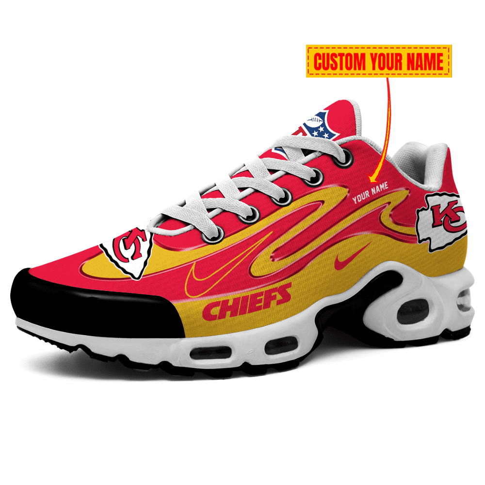 Ideafootwear Kansas City Chiefs TN Shoes Sneakers For Men And Women