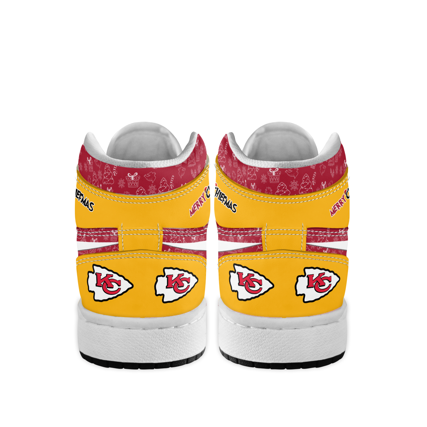 Ideafootwear Kansas City Chiefs x The Grinch x Christmas AJ1 High Sneakers Shoes For Men And Women