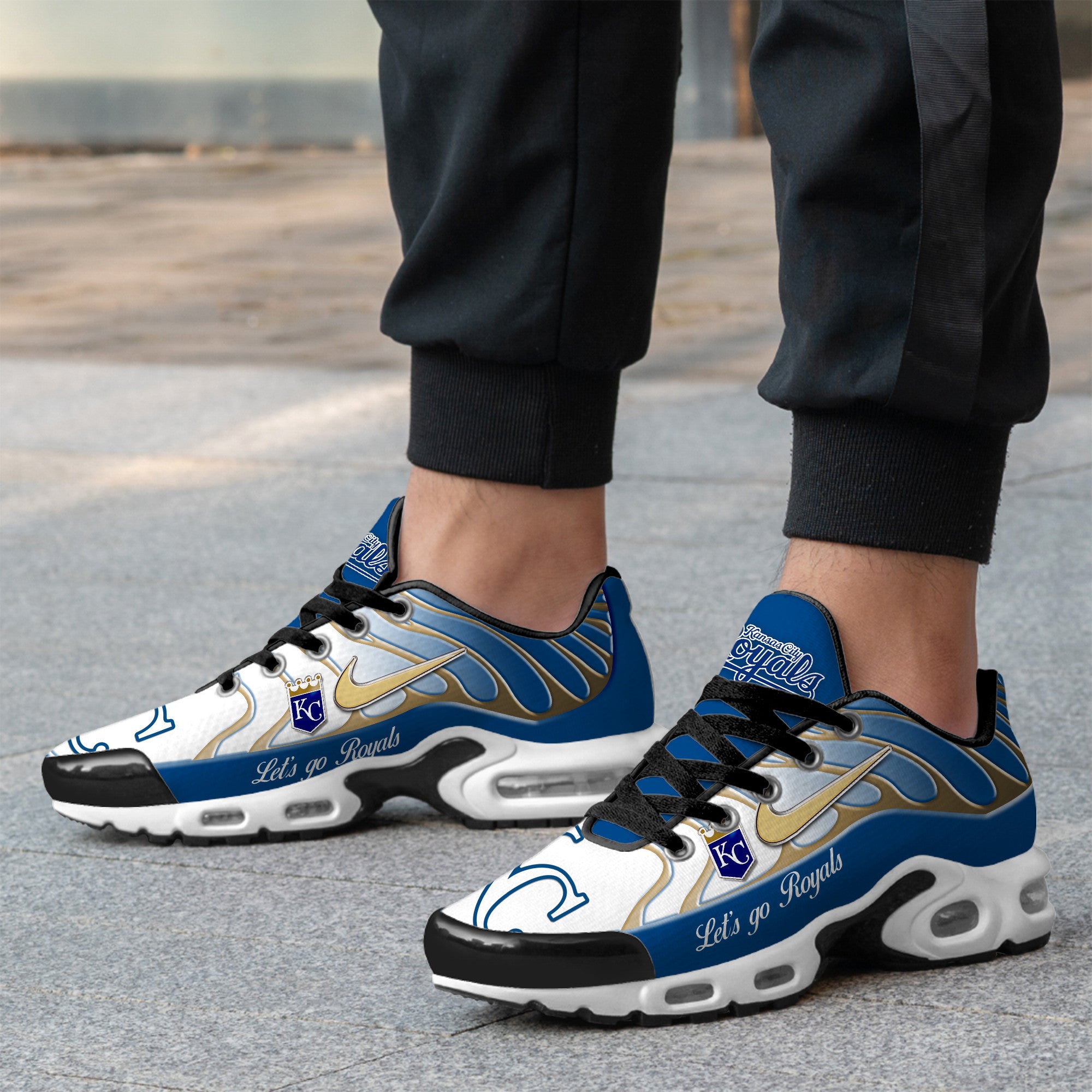 Ideafootwear Kansas City Royals TN Shoes Sneakers For Men And Women