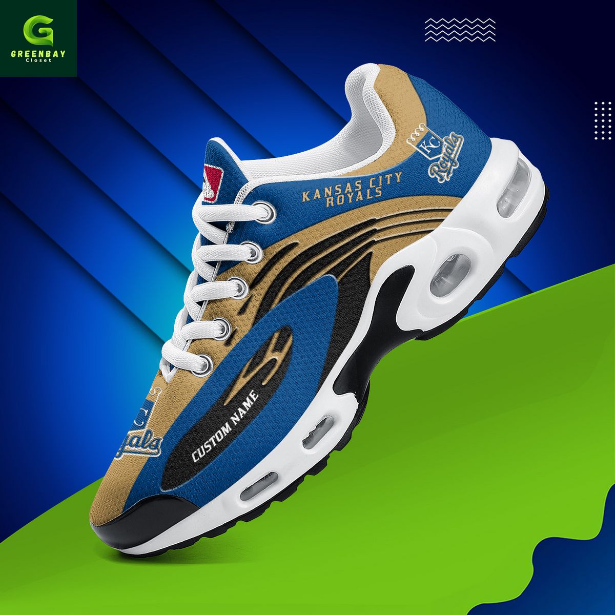 Ideafootwear Kansas City Royals TN Shoes Sneakers For Men And Women