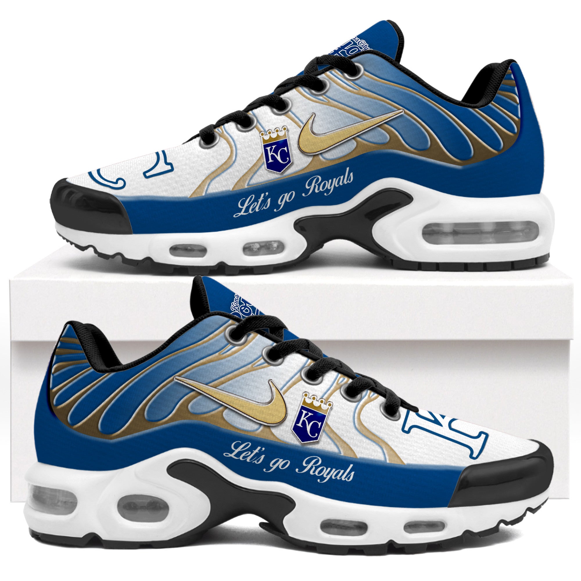 Ideafootwear Kansas City Royals TN Shoes Sneakers For Men And Women