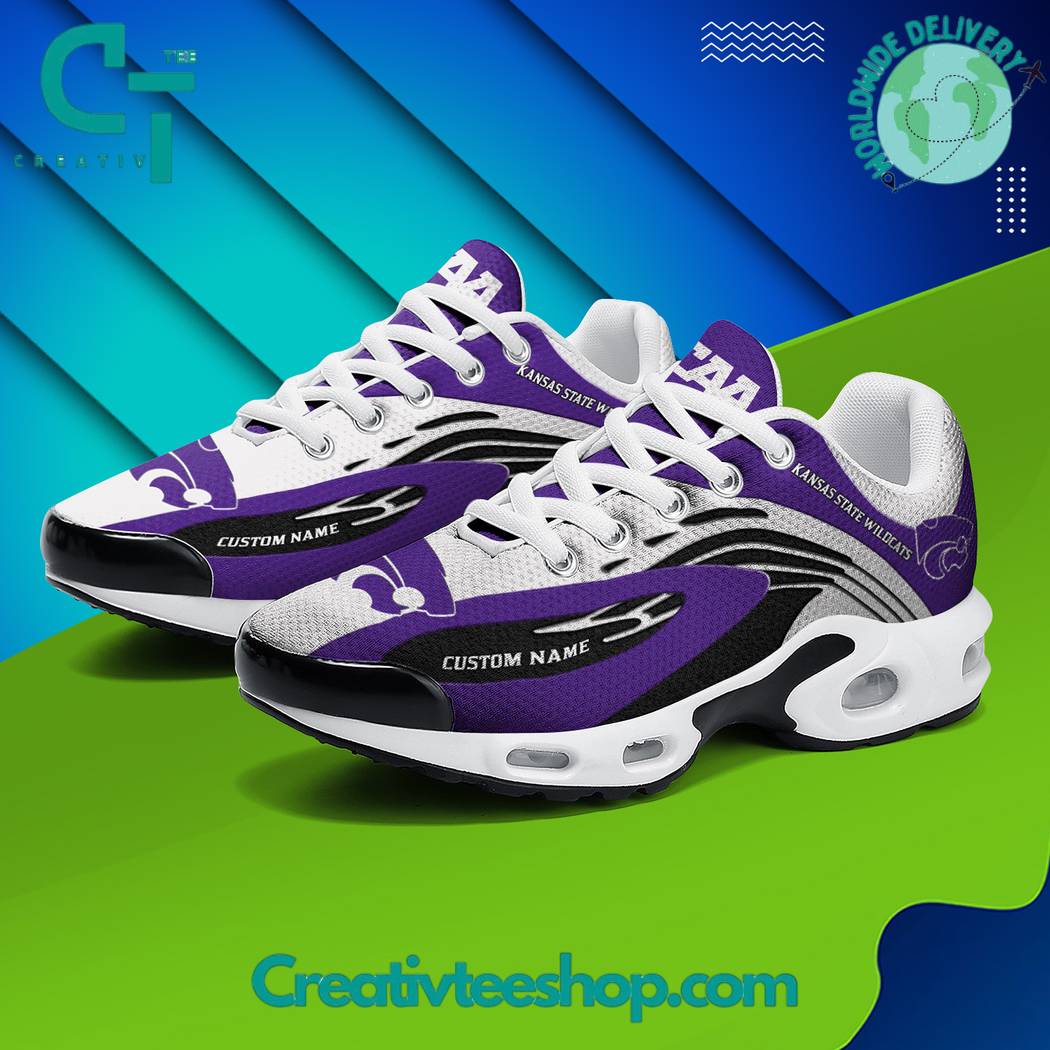 Ideafootwear Kansas State Wildcats TN Shoes Sneakers For Men And Women