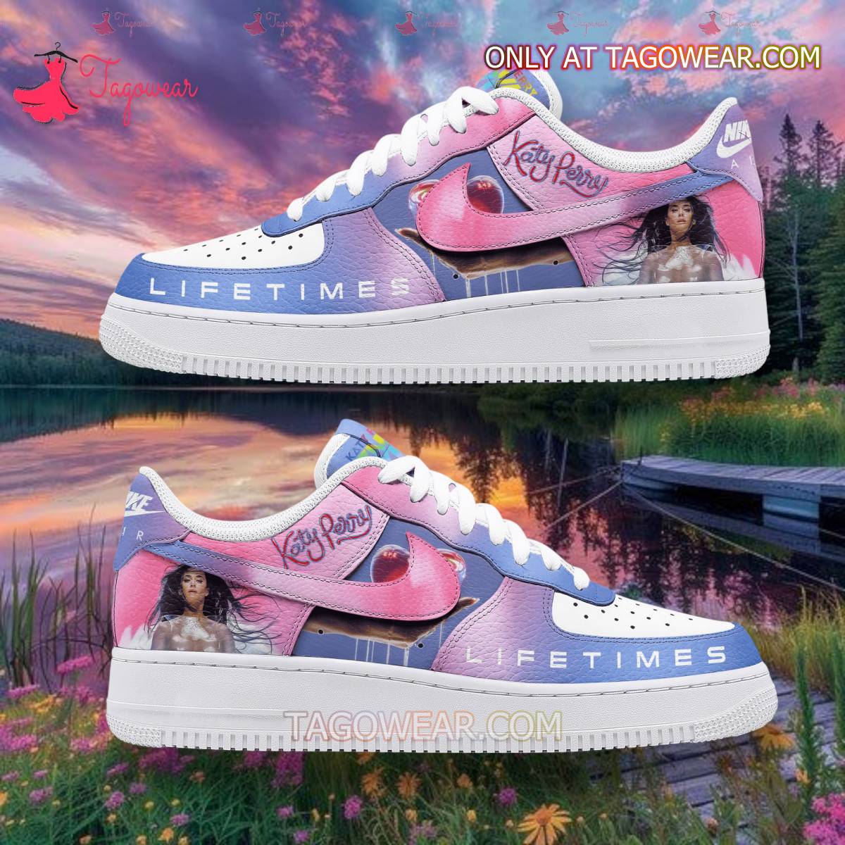 Ideafootwear Katy Perry Air Low-Top Sneakers Shoes For Men And Women 2