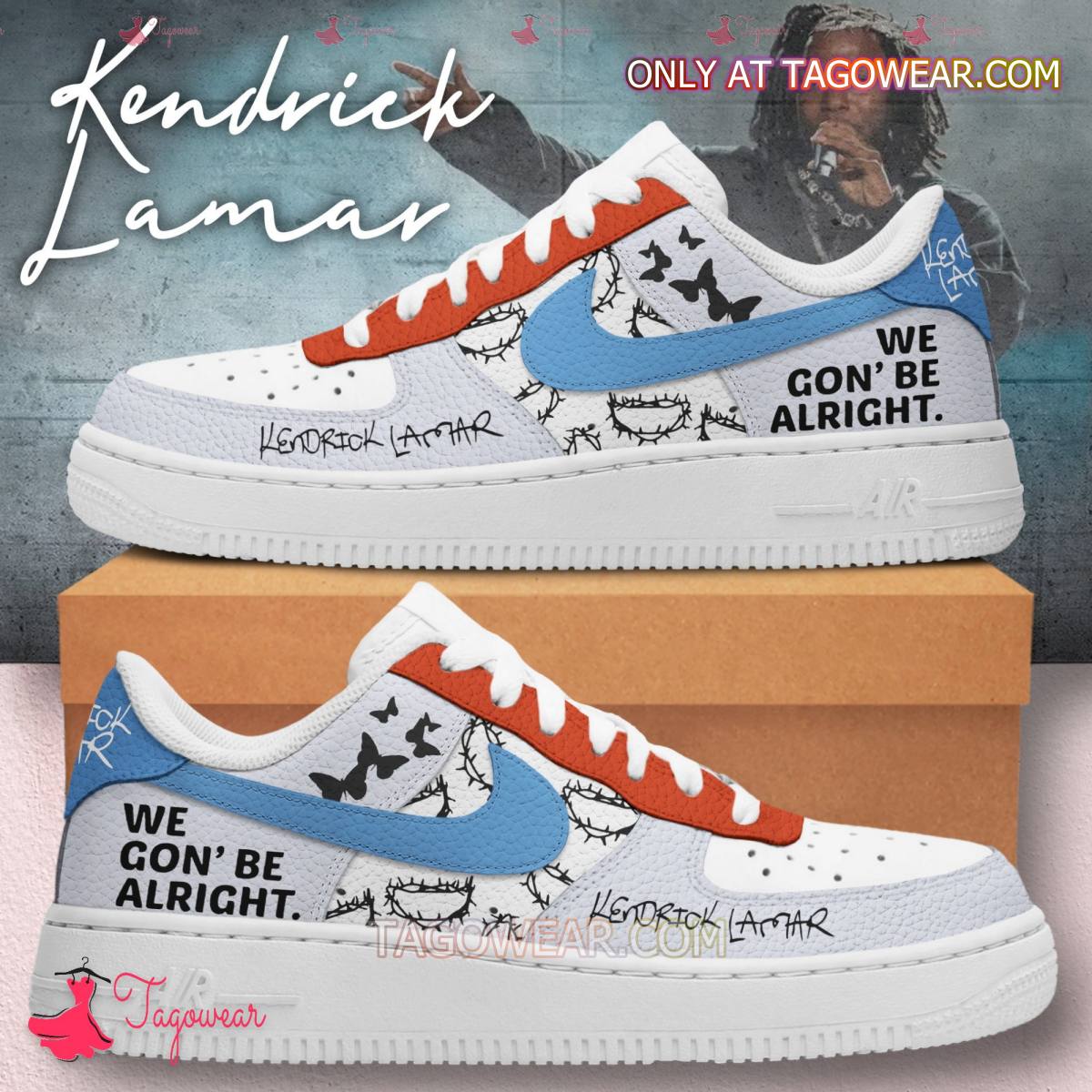 Ideafootwear Kendrick Lamar Air Low-Top Sneakers Shoes For Men And Women 1