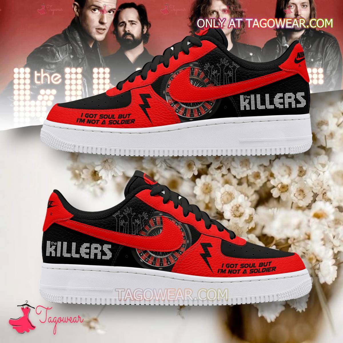 Ideafootwear Killers Air Low-Top Sneakers Shoes For Men And Women 2