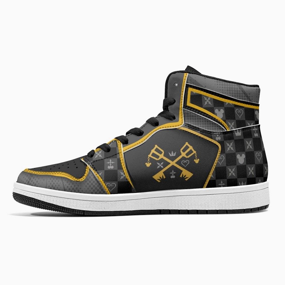 Ideafootwear Kingdom Hearts AJ1 High Sneakers Shoes For Men And Women