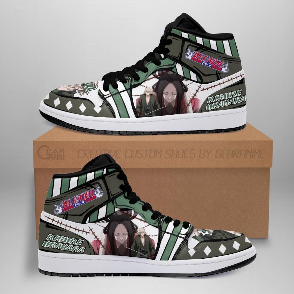 Ideafootwear Kisuke Urahara AJ1 High Sneakers Shoes For Men And Women