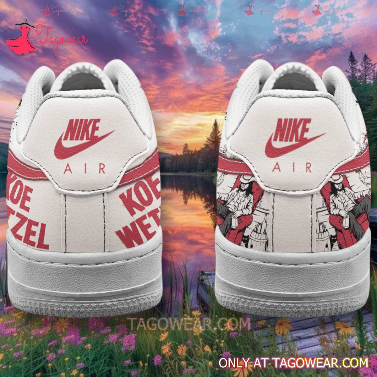 Ideafootwear Koe Wetzel Air Low-Top Sneakers Shoes For Men And Women 3