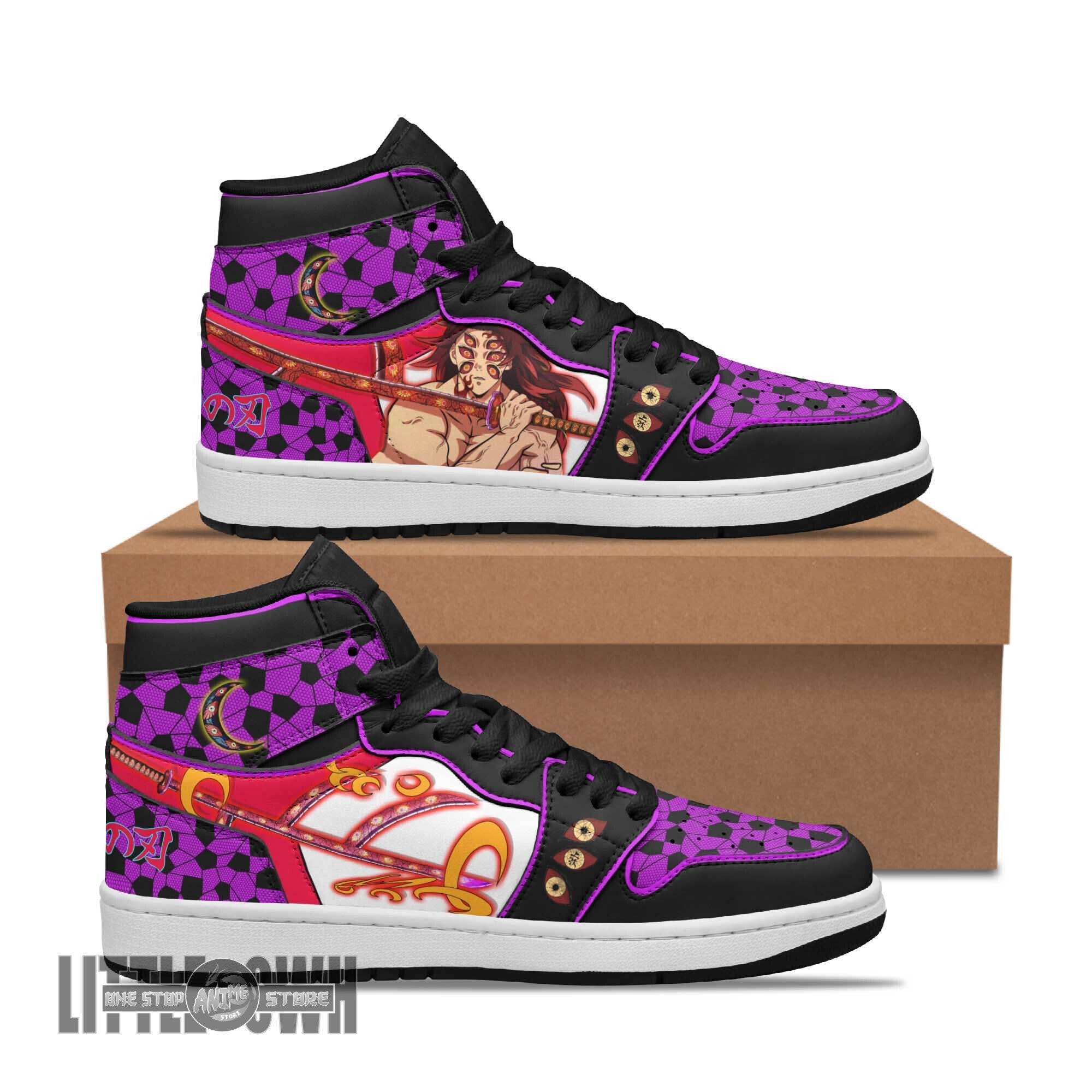 Ideafootwear Kokushibo AJ1 High Sneakers Shoes For Men And Women