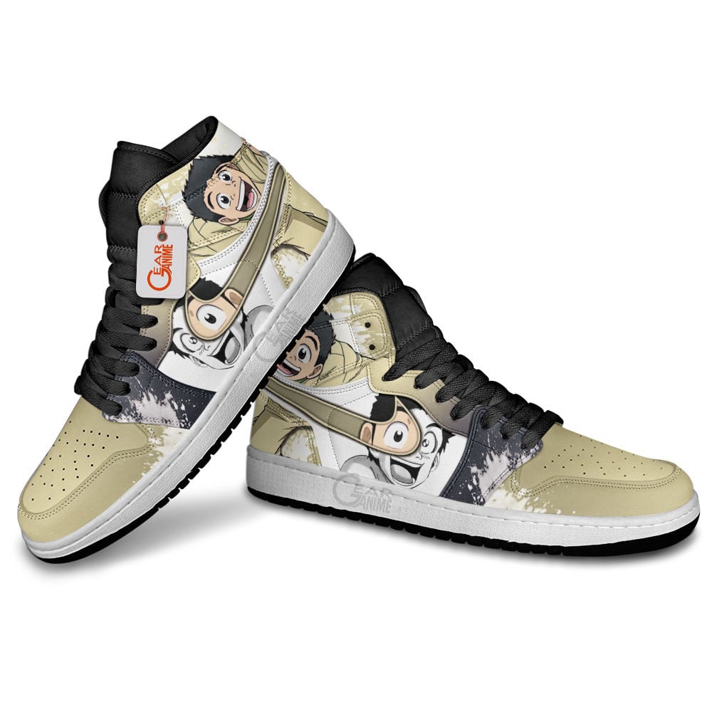 Ideafootwear Komatsu AJ1 High Sneakers Shoes For Men And Women