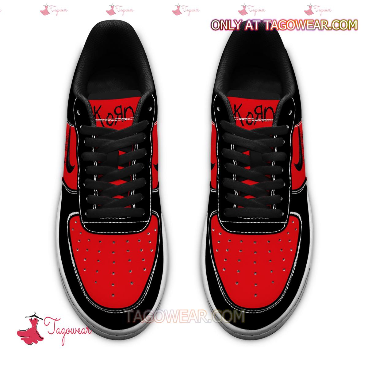 Ideafootwear Korn The Nothing Air Low-Top Sneakers Shoes For Men And Women 2