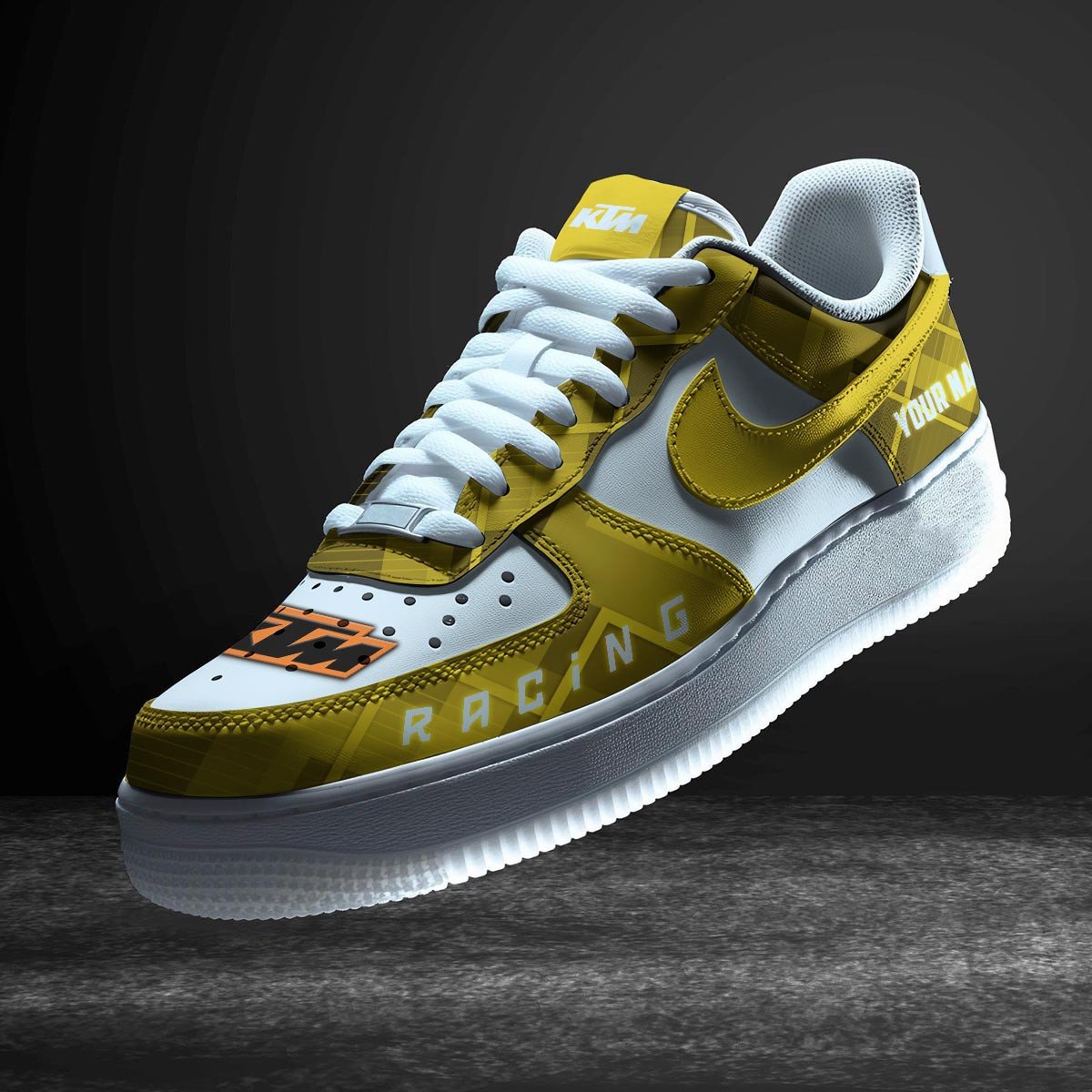 Ideafootwear KTM Air Low-Top Sneakers Shoes For Men And Women 1