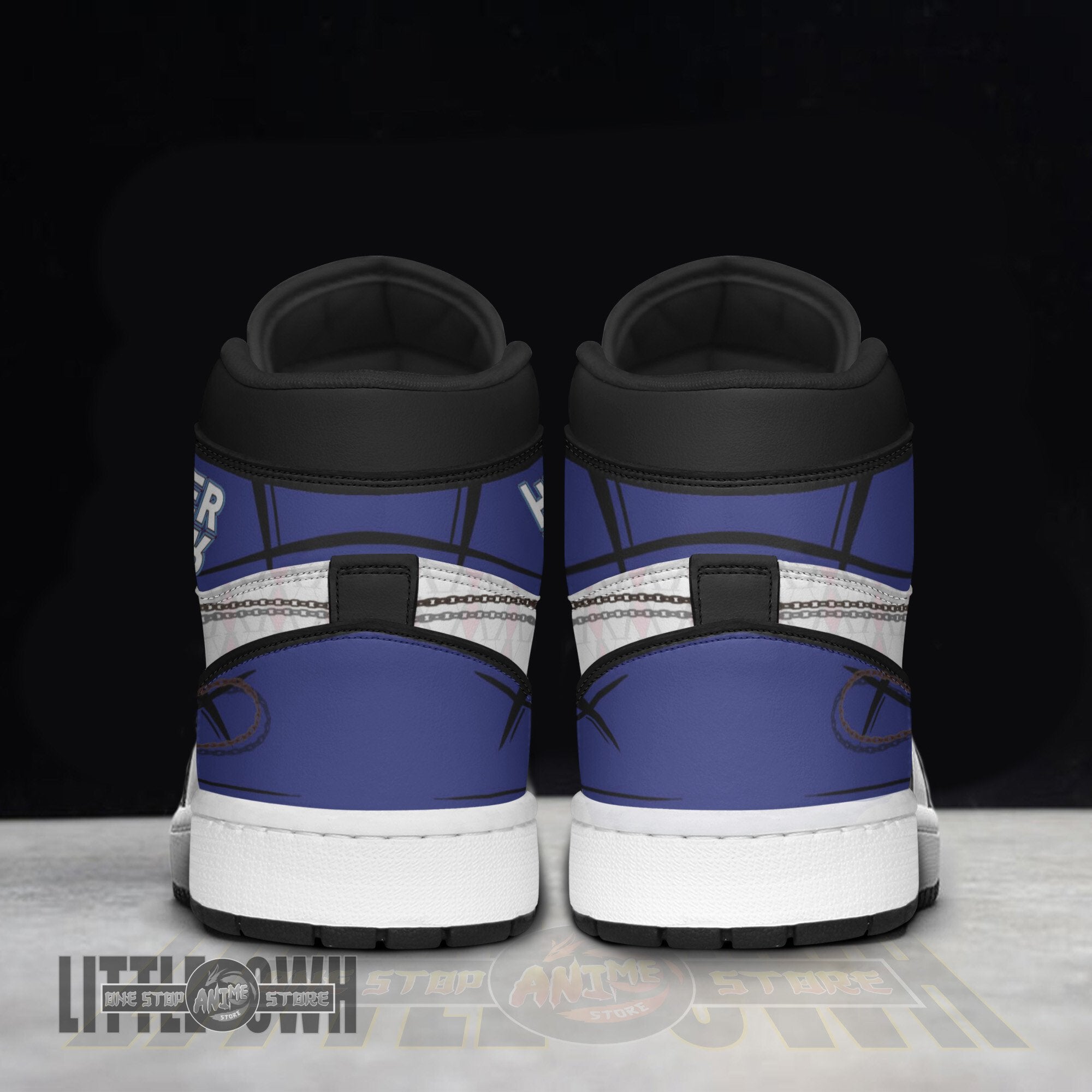 Ideafootwear Kurapika AJ1 High Sneakers Shoes For Men And Women
