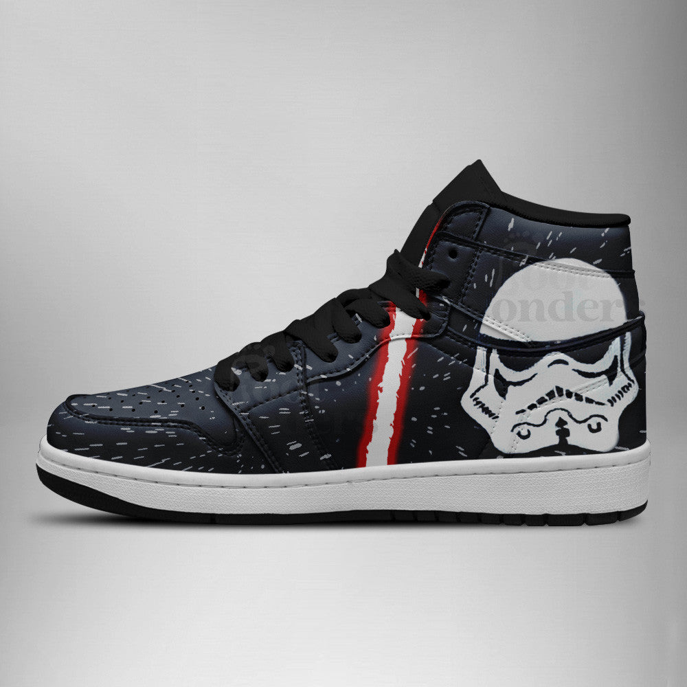 Ideafootwear Kylo Ren AJ1 High Sneakers Shoes For Men And Women