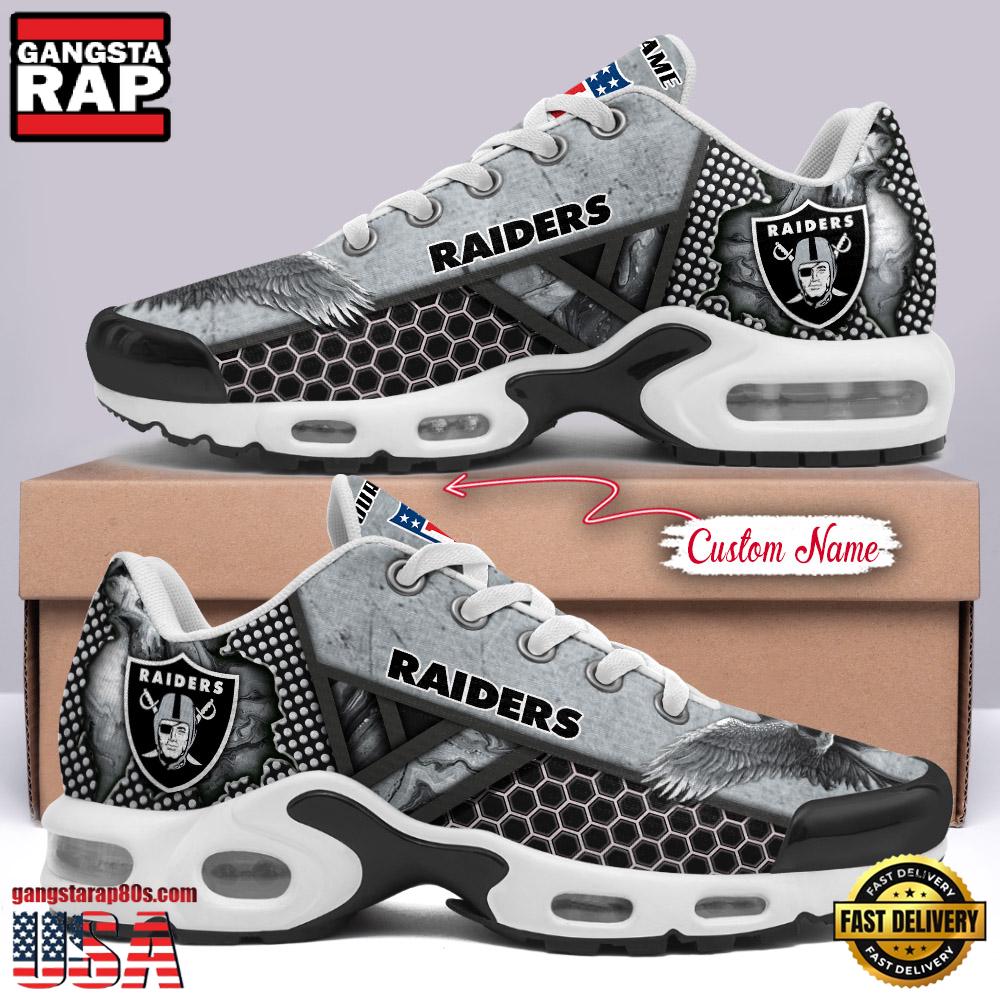 Ideafootwear Las Vegas Raiders TN Shoes Sneakers For Men And Women