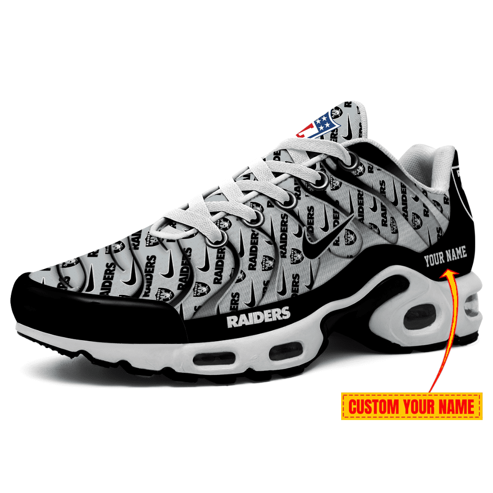Ideafootwear Las Vegas Raiders TN Shoes Sneakers For Men And Women