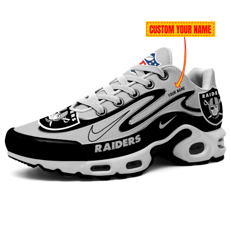 Ideafootwear Las Vegas Raiders TN Shoes Sneakers For Men And Women