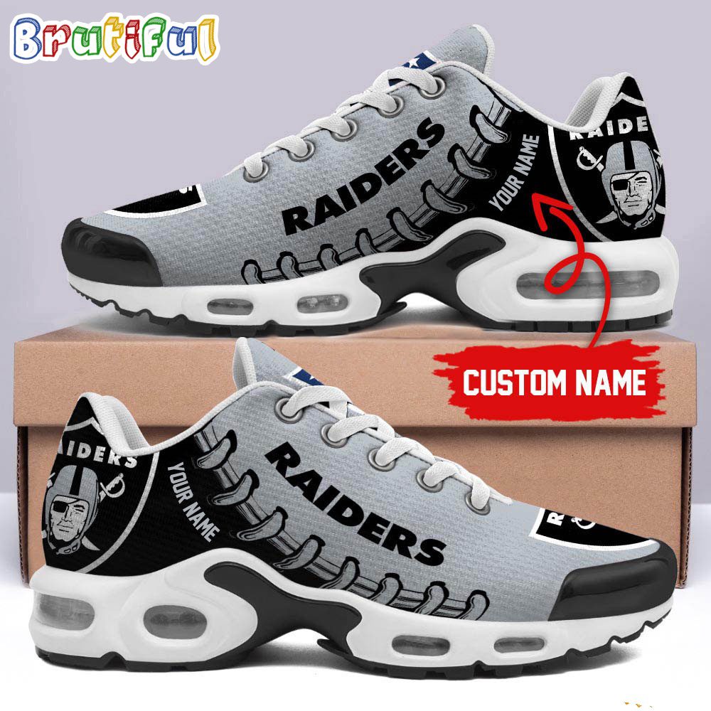Ideafootwear Las Vegas Raiders TN Shoes Sneakers For Men And Women