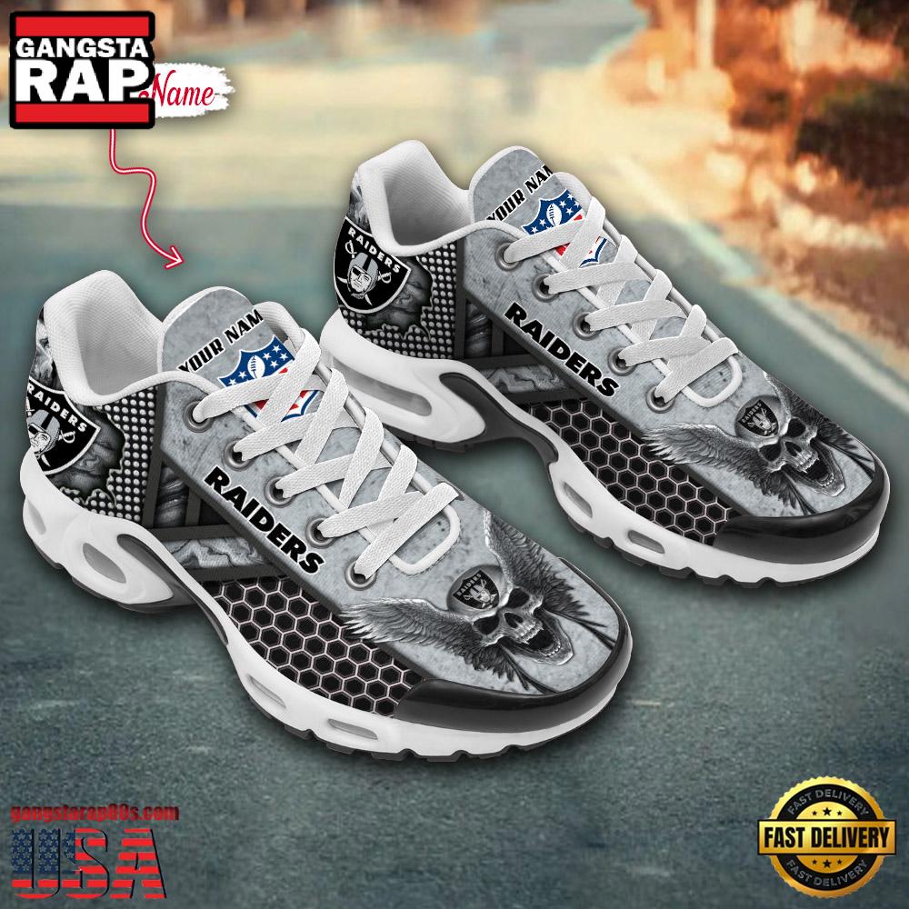 Ideafootwear Las Vegas Raiders TN Shoes Sneakers For Men And Women