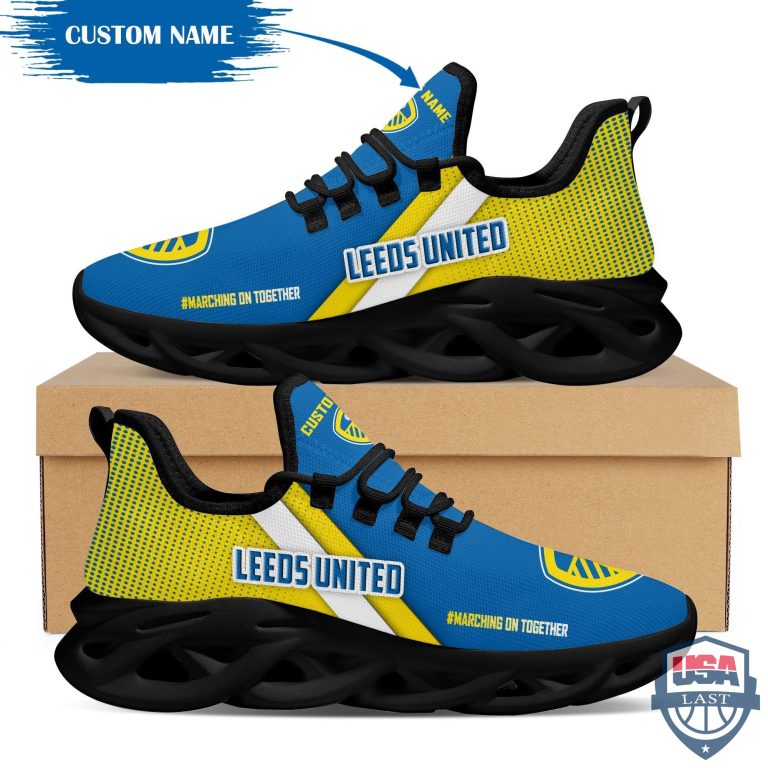 Ideafootwear Leeds United Max Soul Shoes Sneakers For Men And Women