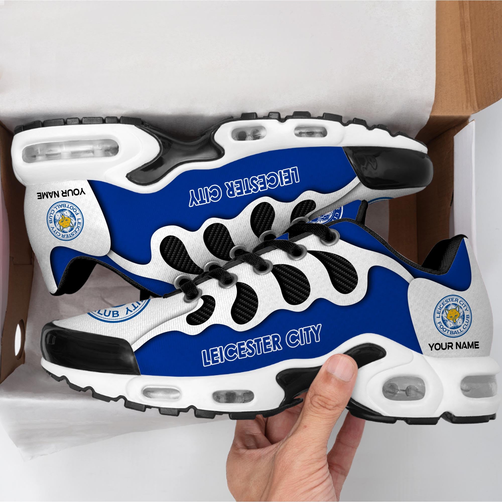 Ideafootwear Leicester City TN Shoes Sneakers For Men And Women