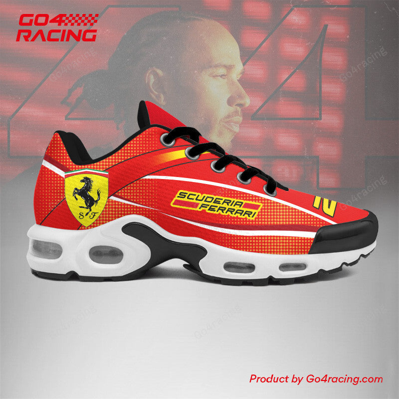 Ideafootwear Lewis Hamlton V3 - Scuderia Ferrari TN Shoes Sneakers For Men And Women