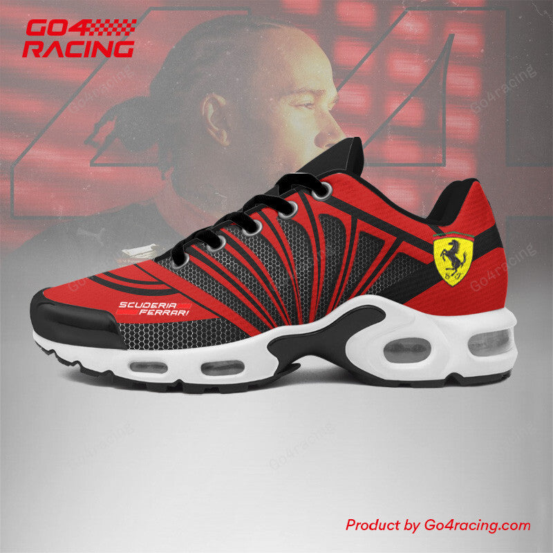 Ideafootwear Lewis Hamlton V4 - Scuderia Ferrari TN Shoes Sneakers For Men And Women