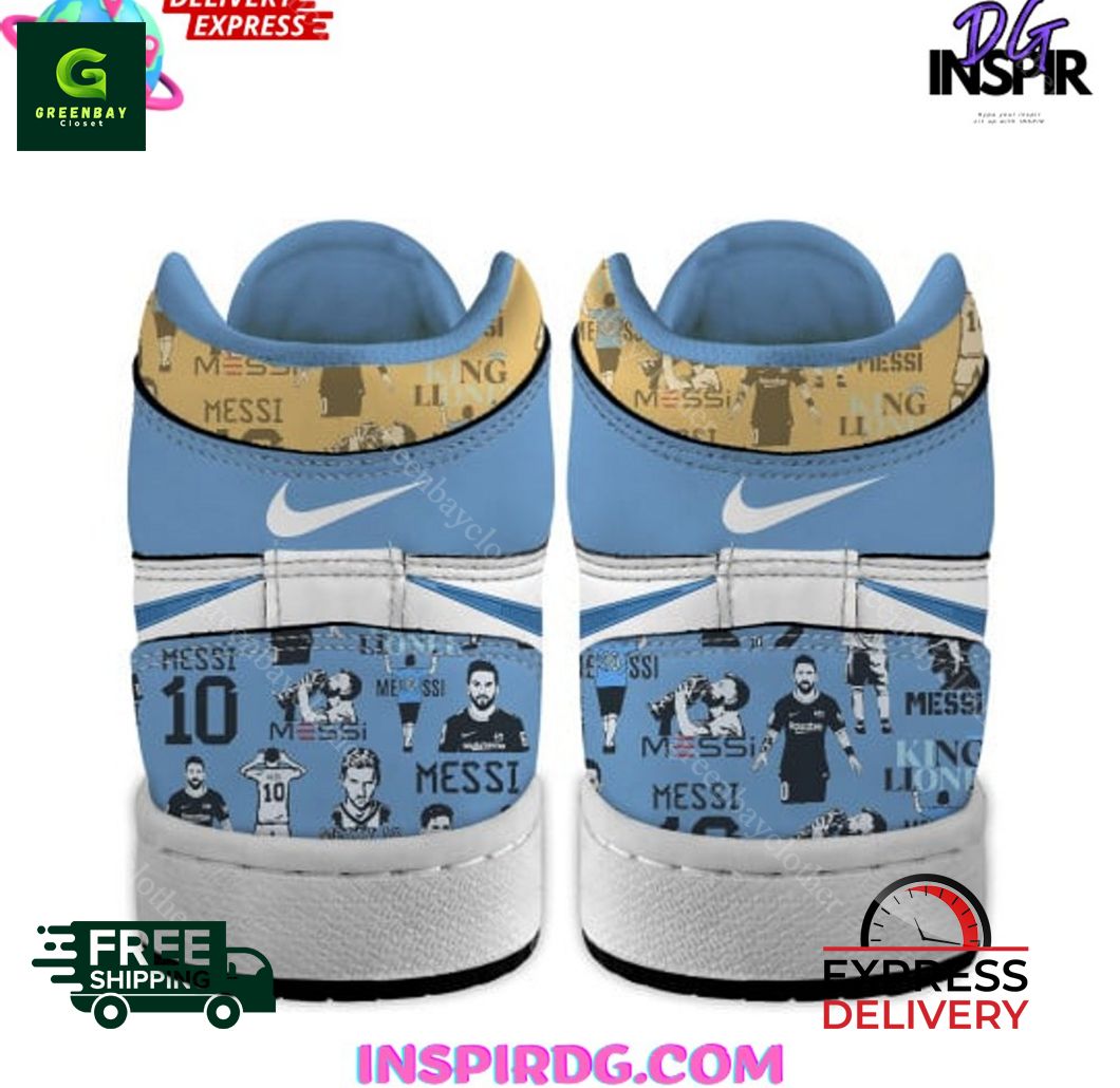 Ideafootwear Lionel Messi AJ1 High Sneakers Shoes For Men And Women