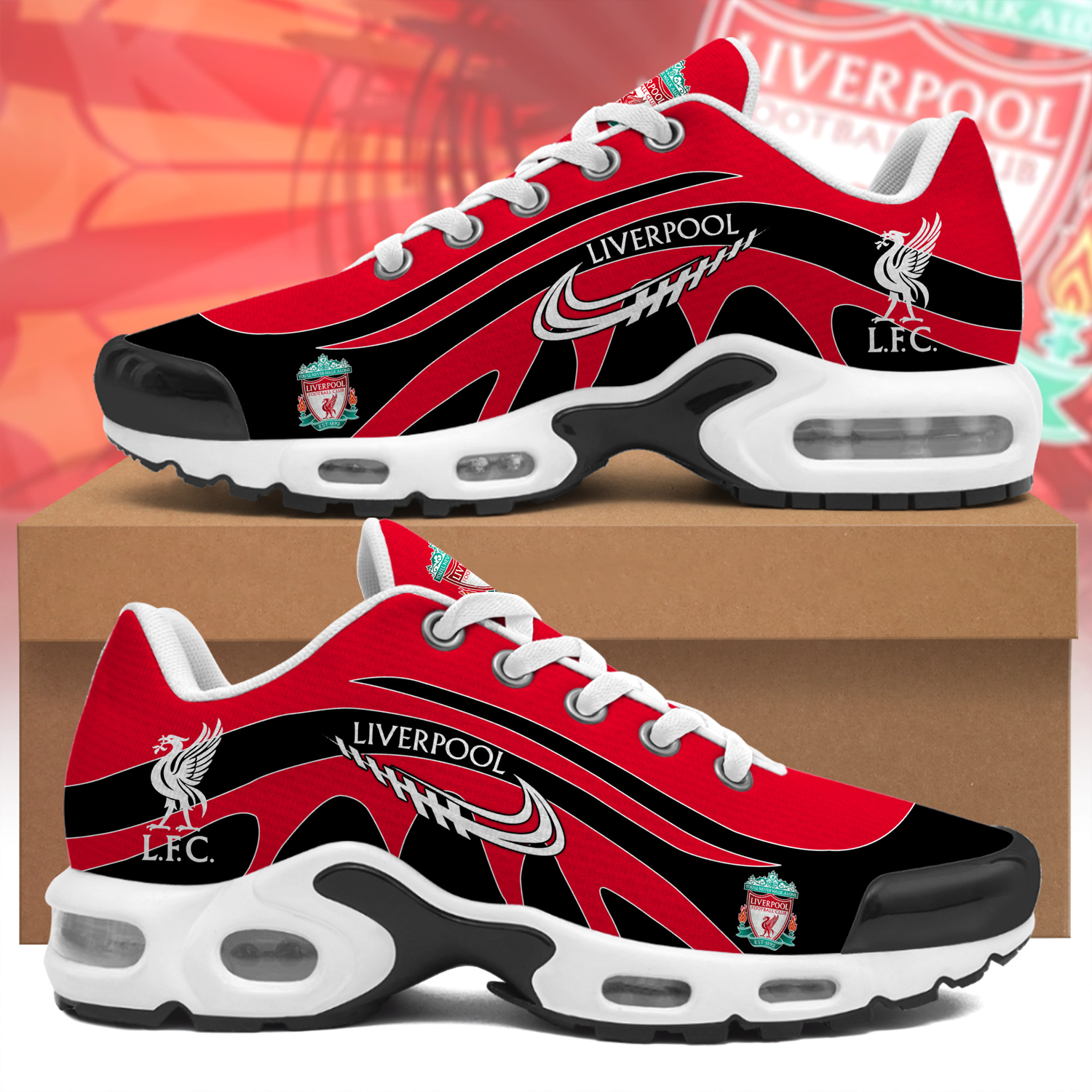Ideafootwear Liverpool TN Shoes Sneakers For Men And Women