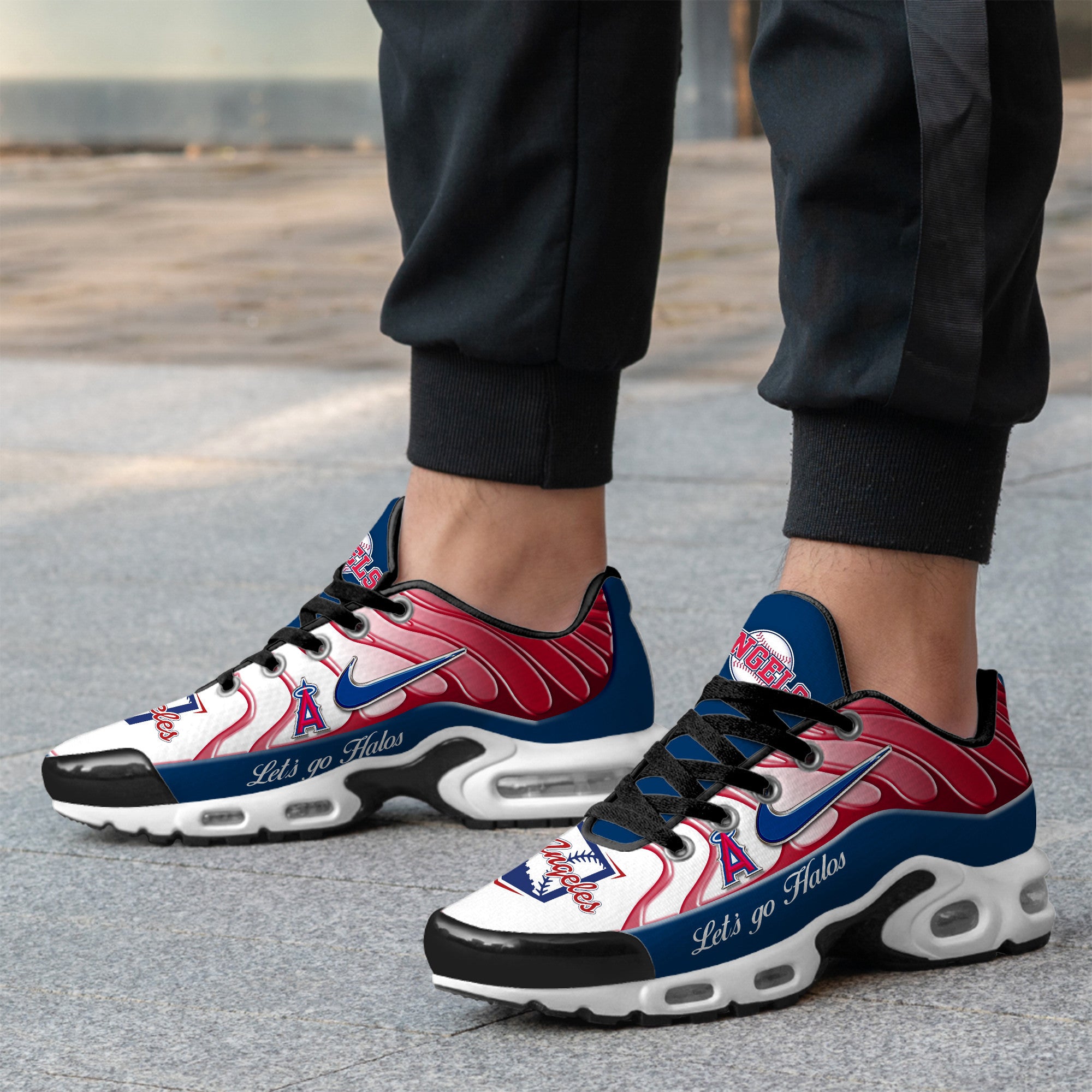 Ideafootwear Los Angeles Angels TN Shoes Sneakers For Men And Women