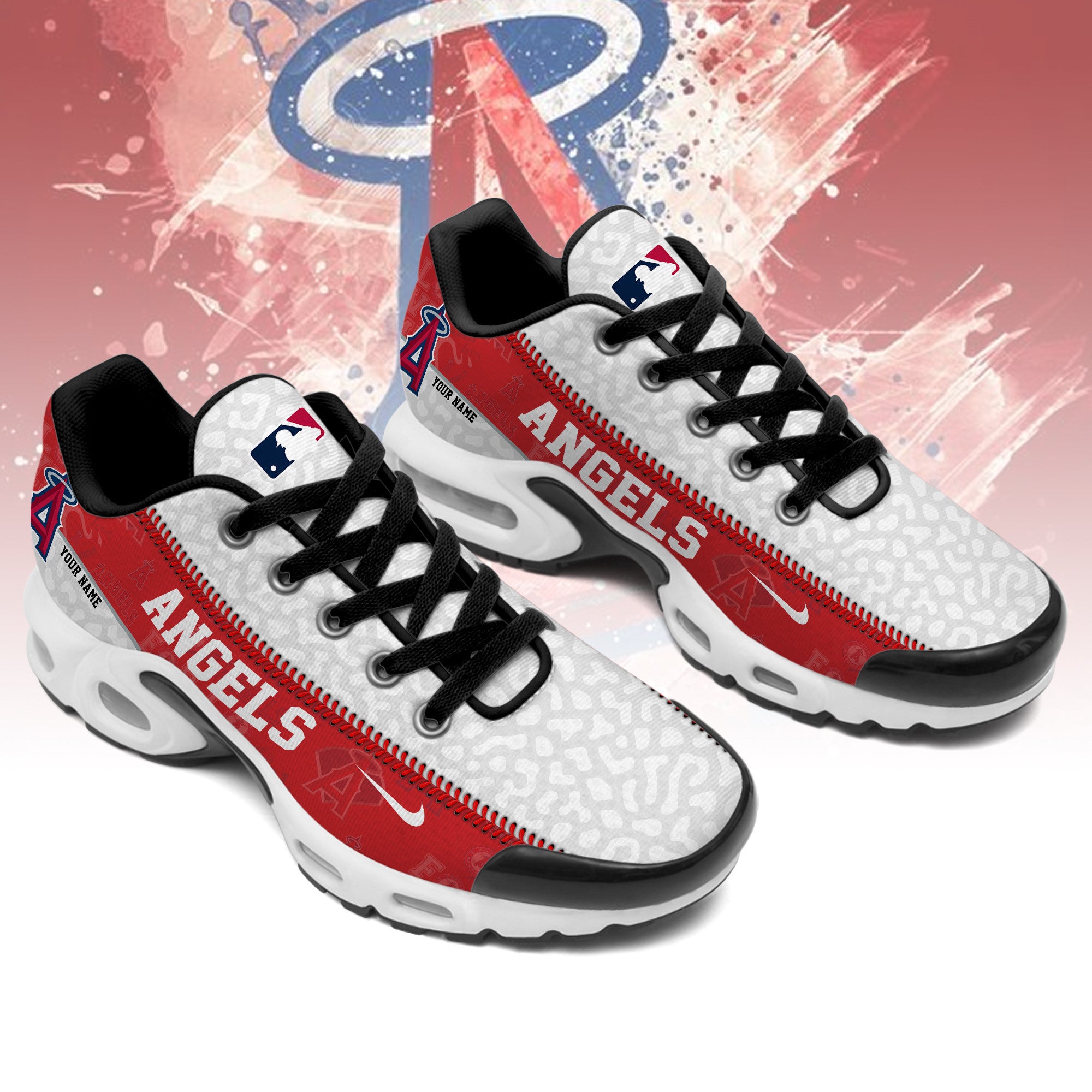 Ideafootwear Los Angeles Angels TN Shoes Sneakers For Men And Women