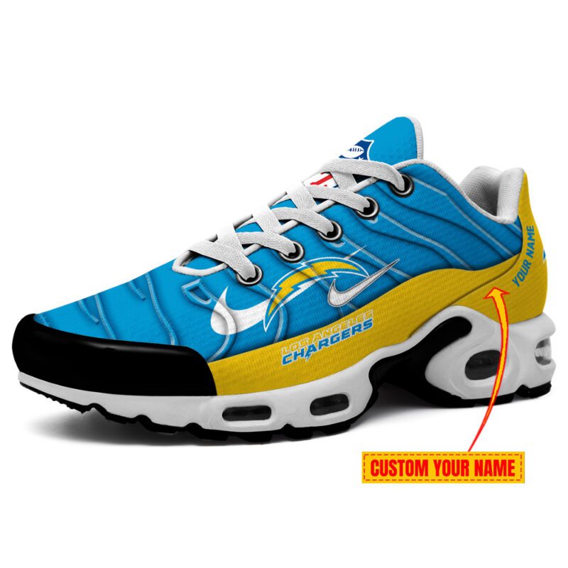 Ideafootwear Los Angeles Chargers TN Shoes Sneakers For Men And Women