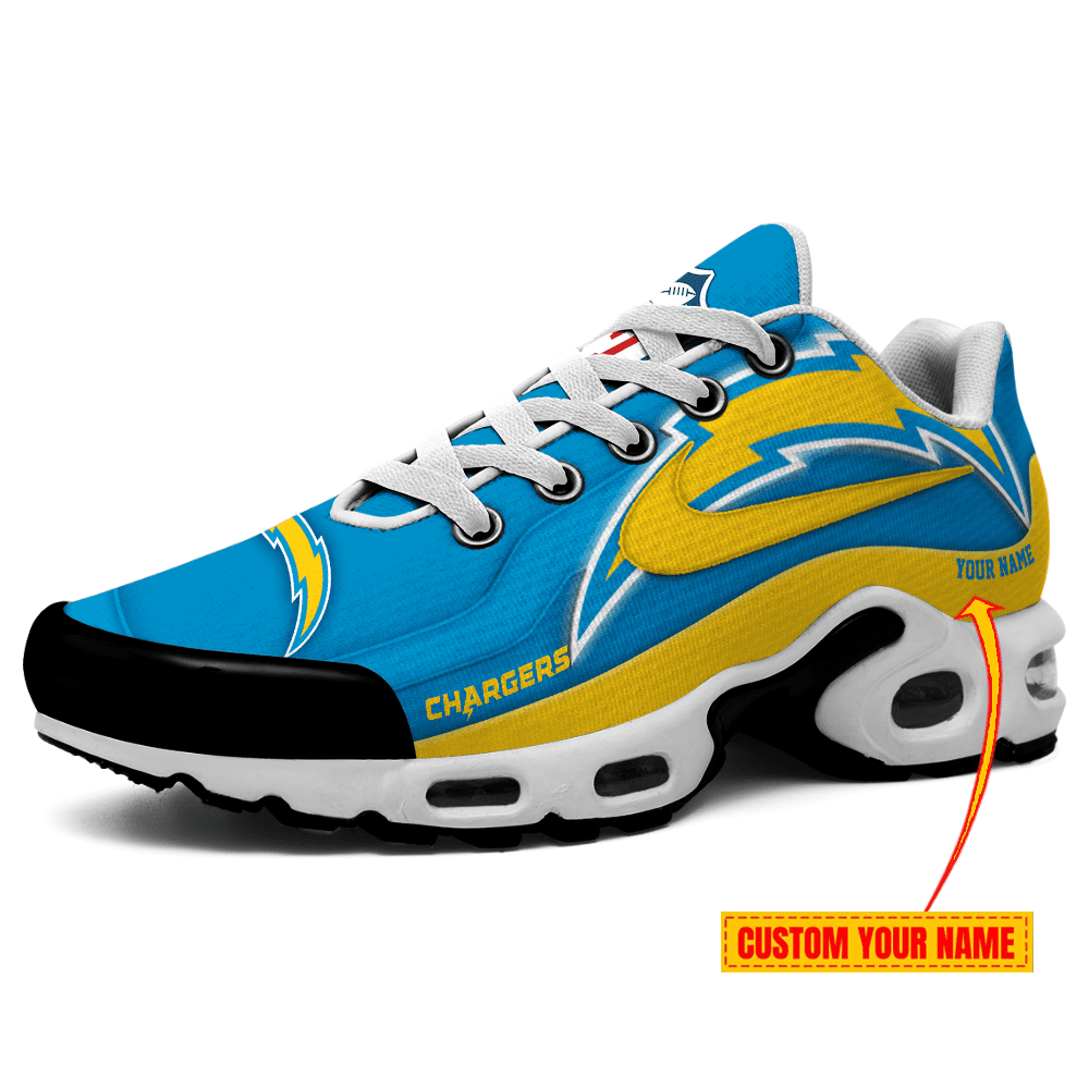 Ideafootwear Los Angeles Chargers TN Shoes Sneakers For Men And Women