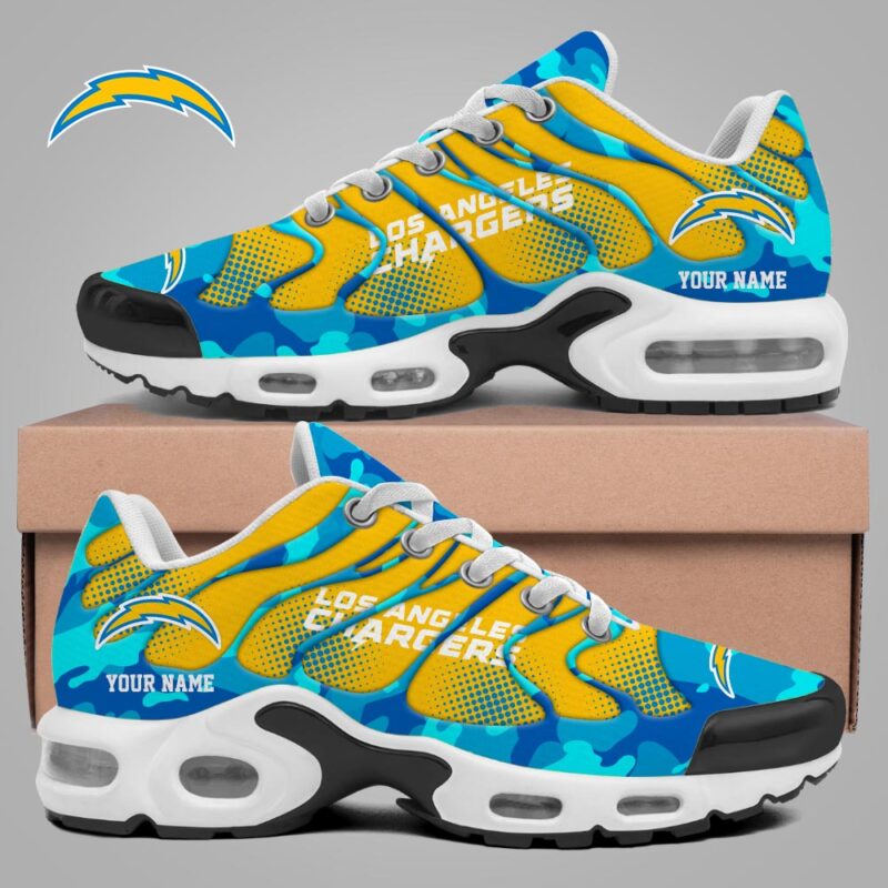Ideafootwear Los Angeles Chargers TN Shoes Sneakers For Men And Women