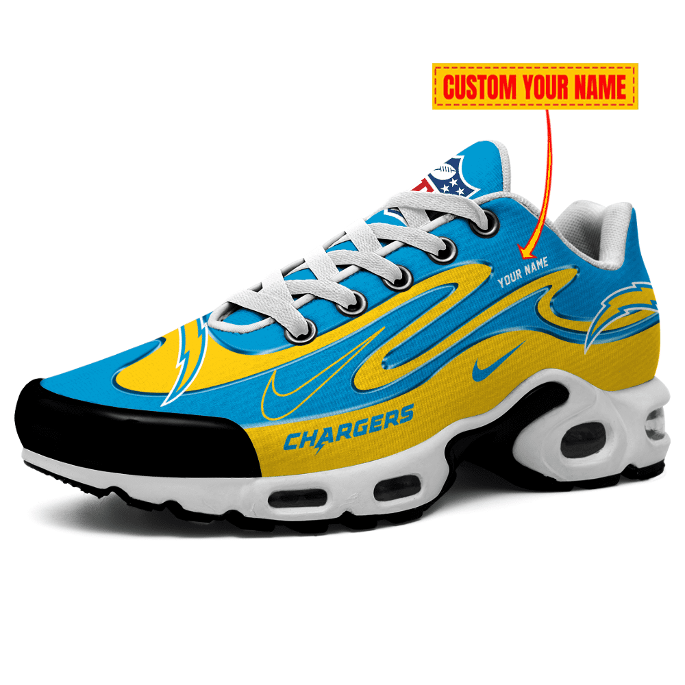 Ideafootwear Los Angeles Chargers TN Shoes Sneakers For Men And Women