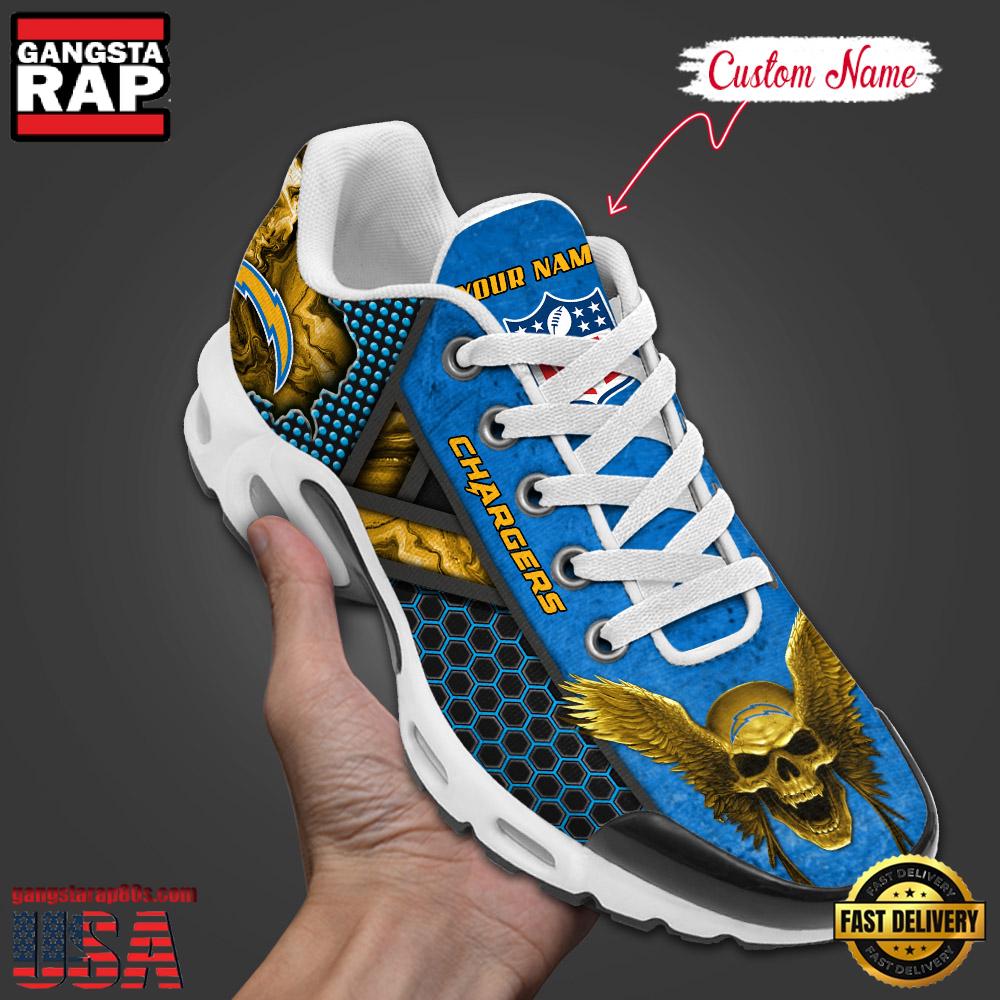 Ideafootwear Los Angeles Chargers TN Shoes Sneakers For Men And Women